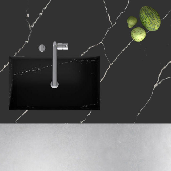 VQ8240W Black Marquina Quartz