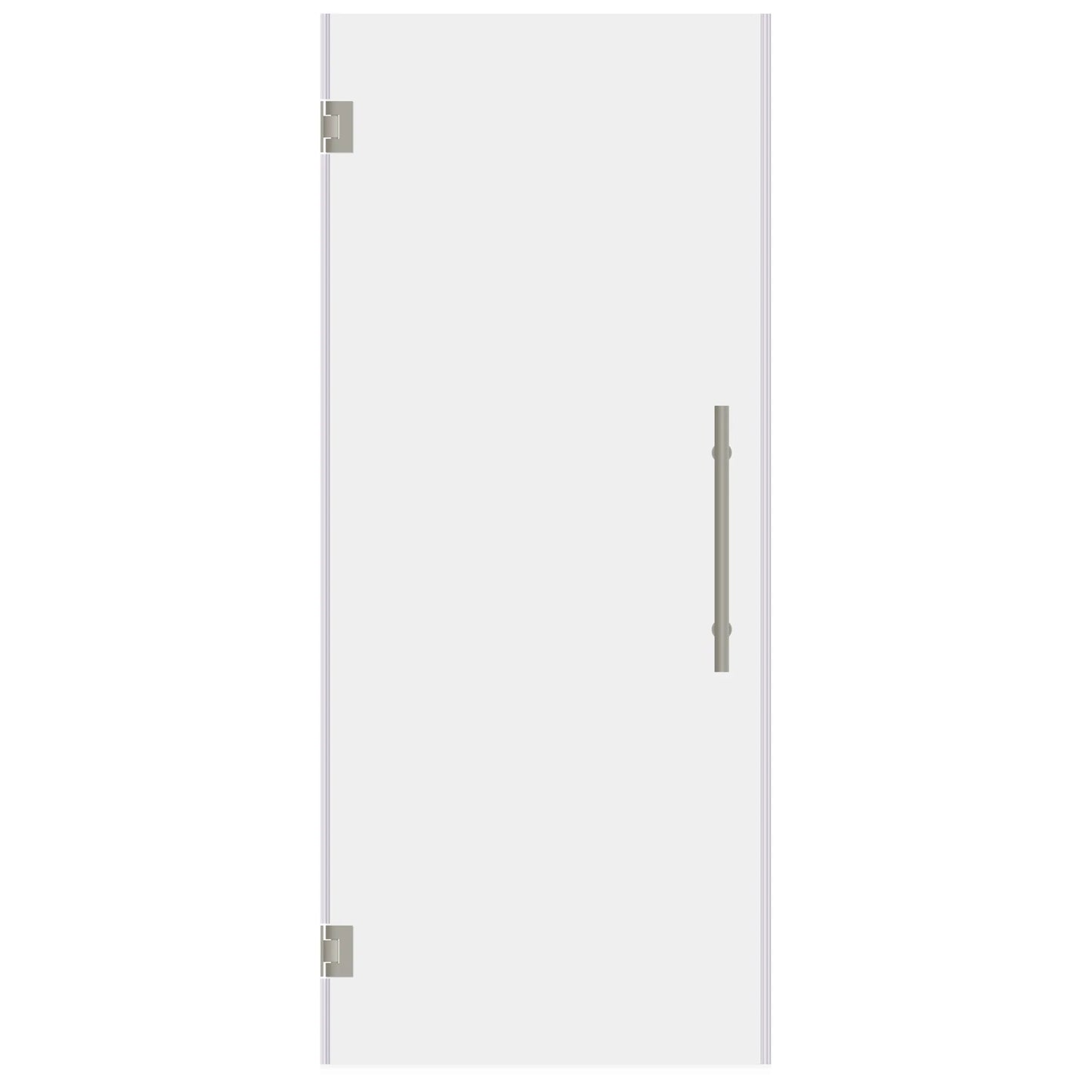 #10H3276 Hinged Frameless Shower Door 32x76